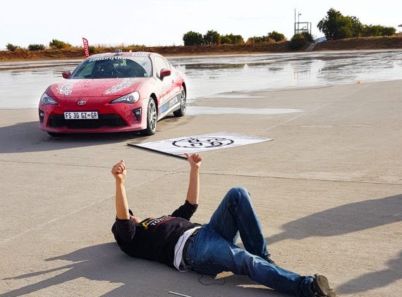 Jesse with Toyota Drift Car 4