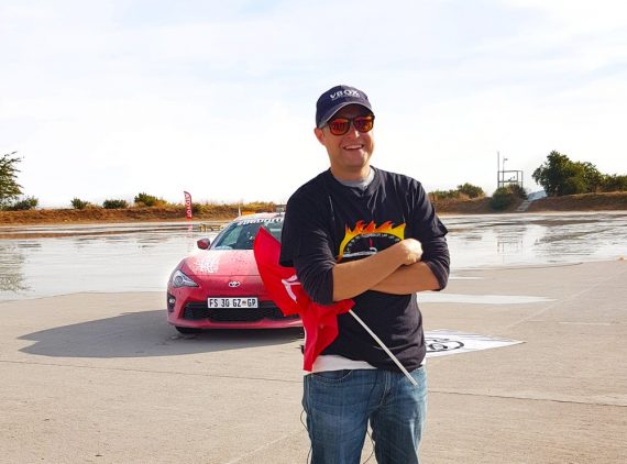 Jesse with Toyota Drift Car 5