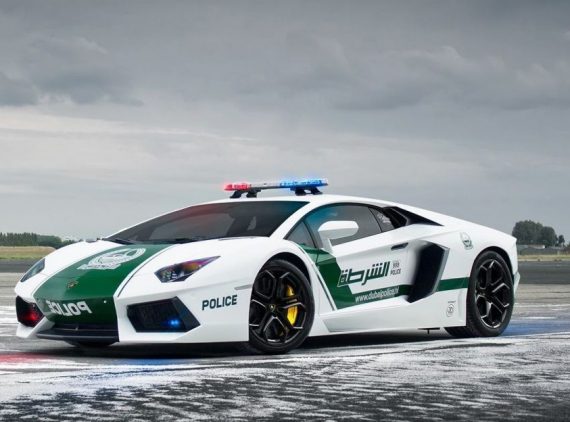 Dutch dubai police car
