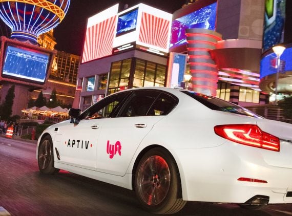 Aptiv-Lyft Vehicle Autonomous Technology - CES Las Vegas