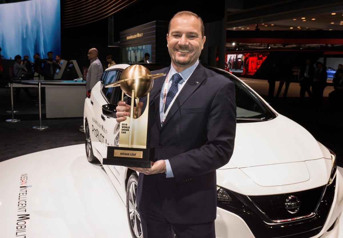 Nissan LEAF world car awards