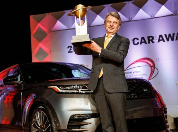 range rover velar world car awards 2018