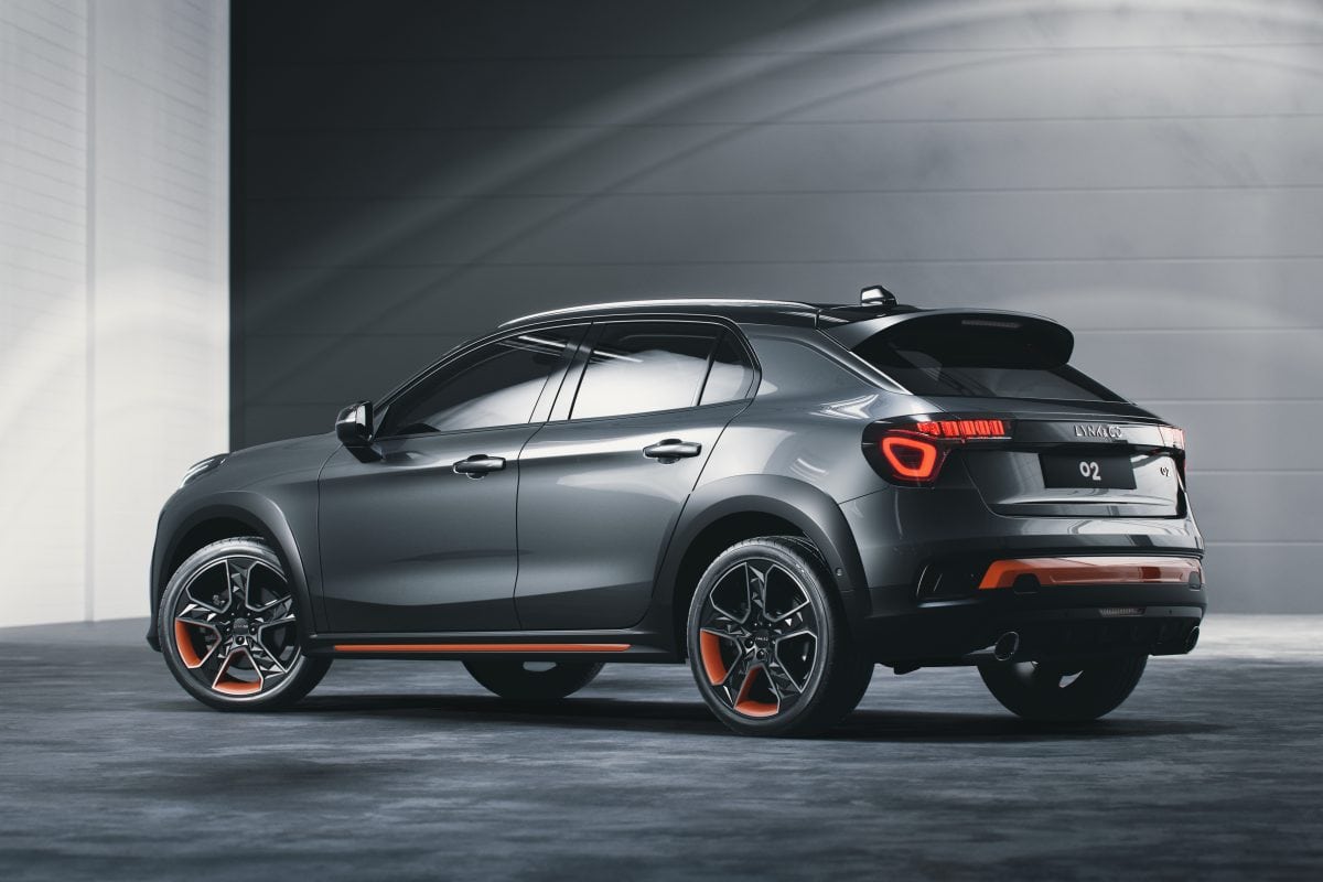 Lynk & Co 02 crossover exterior